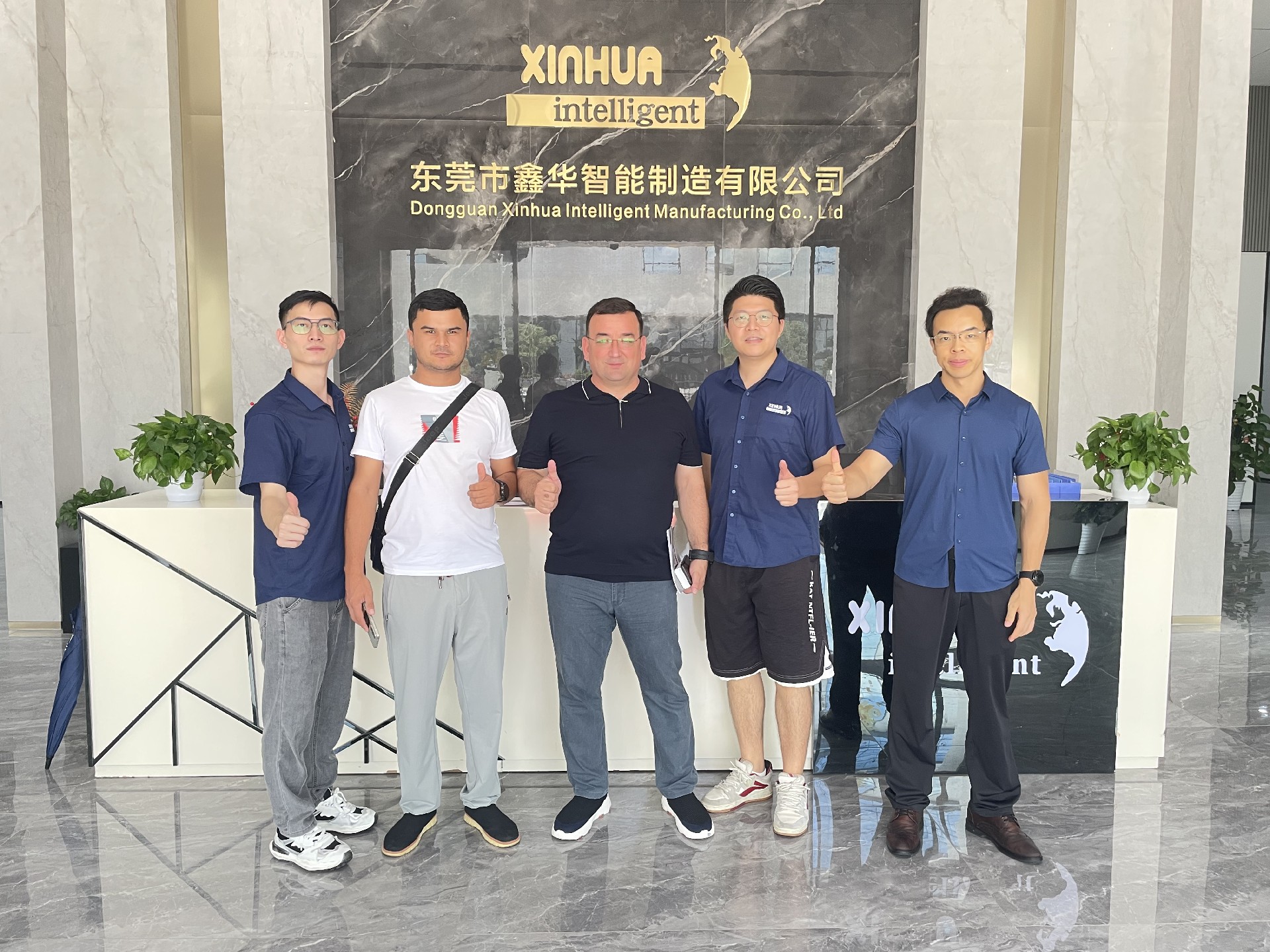 鑫華智能烏茲別克斯坦客人來訪